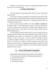 Savęs vertinimas. Bendravimas 3 puslapis