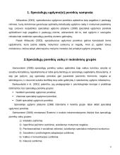 Specialieji vaikų ugdymo (si) poreikiai 4 puslapis