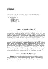 Stresas, jo priežastys  6 puslapis