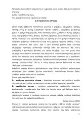 Streso poveikis žmonių kasdieniame gyvenime 11 puslapis