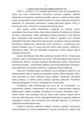 Tarpukario Lietuvos Konstitucijos ir jų reikšmė 12 puslapis