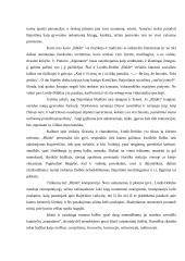 Julijono Lindės-Dobilo romano “Blūdas” ir Lazdynų Pelėdos romano “Klaida” kritinė analizė 2 puslapis