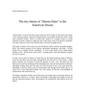 J. London "Martin Eden"