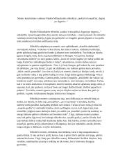 N. Miliauskaitė "Tankiai ir kruopščiai, dygsnį po dygsnio"