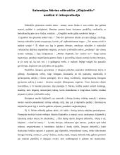 S. Nėris "Klajūnėlis"