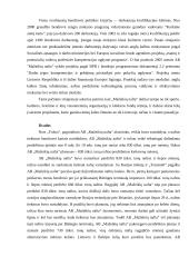 Straipsnio analizė: "Permainos bendrovėje "Mažeikių nafta" netrikdo augimo tempo" 8 puslapis