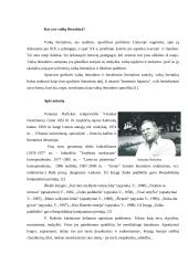 V. Račickas "Sunku būti mokiniu"