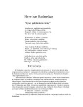H. Radauskas "Rytas geležinkelio stoty"
