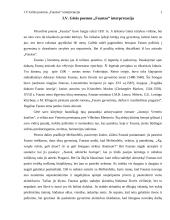 J.V. Gėtės poemos „Faustas“ interpretacija