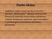 Darbuotojų motyvacija įmonėje: "Baldų gama" 2 puslapis