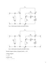 Dažninės dvipolių ir keturpolių charakteristikos, jų tyrimas 5 puslapis