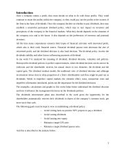 Dividend: meaning, valuation and policies in different types of markets 3 puslapis