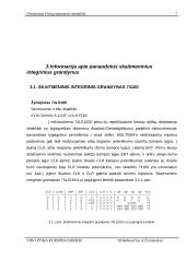 Dvejetainis keturių bitų sumatorius-atėmiklis  8 puslapis