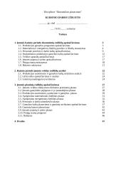 Ekonomikos planavimas