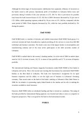 Financial analysis: bank "Nordea" 9 puslapis