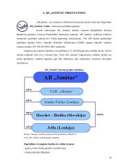 Finansinės būklės analizė: farmacinių preparatų gamyba AB "Sanitas" 10 puslapis