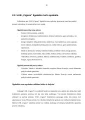 Ilgalaikio turto apskaita: prekyba tabaku UAB "Cigarai" 16 puslapis