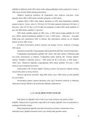 Įmonės finansinė analizė: AB "Vilniaus degtinė" 8 puslapis