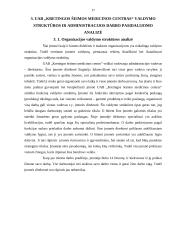 Įmonės valdymo struktūra ir administracijos darbo pasidalijimas: UAB "Kretingos šeimos medicinos centras" 17 puslapis