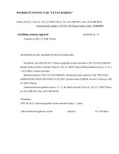 Įmonių bankrutinimo organizacijos veikla: UAB "Atveika" 17 puslapis