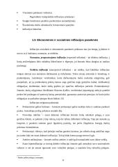 Infliacija ir infliacijos kitimo analizė Lietuvoje 8 puslapis