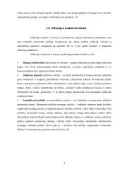 Infliacija ir infliacijos kitimo analizė Lietuvoje 9 puslapis
