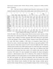 Infliacijos procesų analizė naujose Europos Sąjungos (ES) narėse 14 puslapis