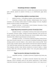 Investicijų ekonominė esmė 9 puslapis