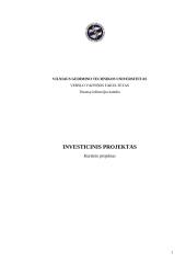 Investicinis projektas: UAB "Nematekas"