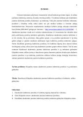 Klaipėdos miesto akademinio jaunimo kultūriniai poreikiai ir jų tenkinimo galimybės 6 puslapis