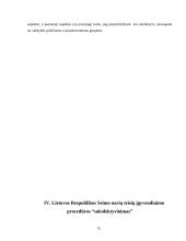 Kolektyvinės Lietuvos Respublikos (LR) Seimo narių teisės 15 puslapis
