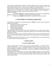 Kursinis projektas: automobilių serviso techninis projektavimas 3 puslapis