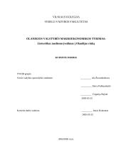 Lietuviškos medienos įvedimas į Olandijos rinką