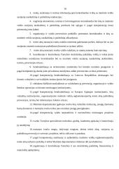 Lietuvos Respublikos (LR) muitinės misija, vizija, struktūra ir funkcijos 15 puslapis