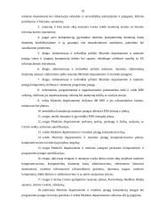 Lietuvos Respublikos (LR) muitinės misija, vizija, struktūra ir funkcijos 18 puslapis