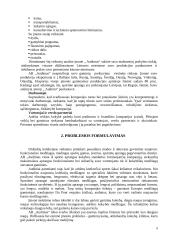 Marketingo tyrimas: sporto aprangos gamyba AB "Audimas" 8 puslapis