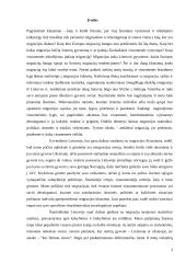 Migracija: ištakos ir šiuolaikinės tendencijos 3 puslapis