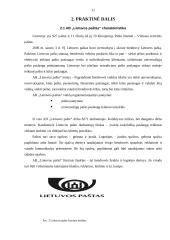 Mikroaplinkos analizė: AB "Lietuvos paštas" 11 puslapis