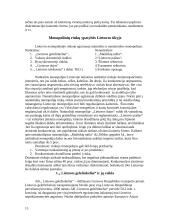 Monopolinė rinka. Monopolinių rinkų pavyzdžiai ir ypatybės Lietuvos ūkyje 13 puslapis