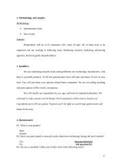 New product entrance into the market 17 puslapis