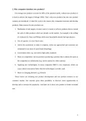 New product entrance into the market 5 puslapis