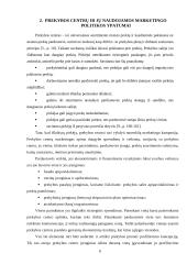 Pardavimų skatinimo prekybos vietose analizė didžiųjų prekybos centrų pavyzdžiu 6 puslapis