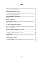 Prekybos skolos. Kontraktai