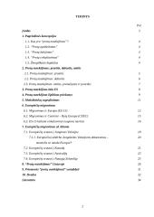 Protų nutekėjimo problema Europos Sąjungoje (ES)