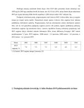 Realaus bendrojo vidaus produkto (BVP) kitimas Lietuvoje 1995-2005 metais 14 puslapis