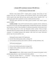 Realaus bendrojo vidaus produkto (BVP) kitimas Lietuvoje 1995-2005 metais 5 puslapis