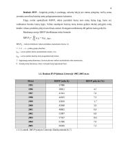 Realaus bendrojo vidaus produkto (BVP) kitimas Lietuvoje 1995-2005 metais 8 puslapis