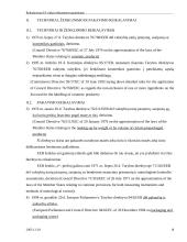 Reikalavimai Europos Sąjungos (ES) rinkai teikiamiems gaminiams 18 puslapis