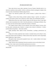 Turizmo plėtros galimybių studija Lietuvoje 15 puslapis