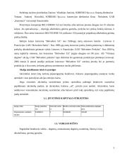Ūkinės-komercinės veiklos analizė: AB "Vilniaus degtinė" 5 puslapis